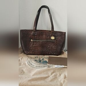 Brahmin Medium Asher Leather‎ Tote With Dustbag